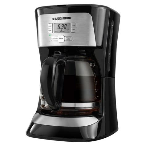 how to use a coffee maker black and decker|black and decker coffee maker setup.